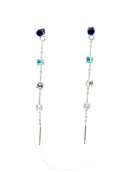 ORECCHINI SALISCENDI LUCE 4MM