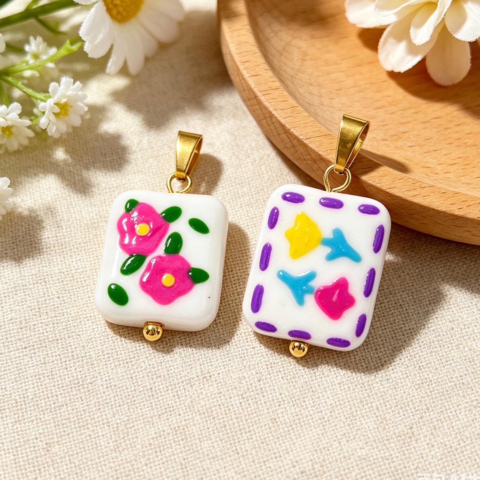 CHARM DOPPIO FIORE