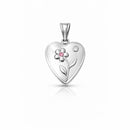 CHARM CUORE CON MARGHERITA