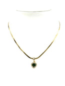 COLLANA SNAKE CUORE DI LUCE