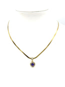 COLLANA SNAKE CUORE DI LUCE