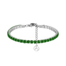BRACCIALE TENNIS CRYSTAL COLOR 2,5 MM