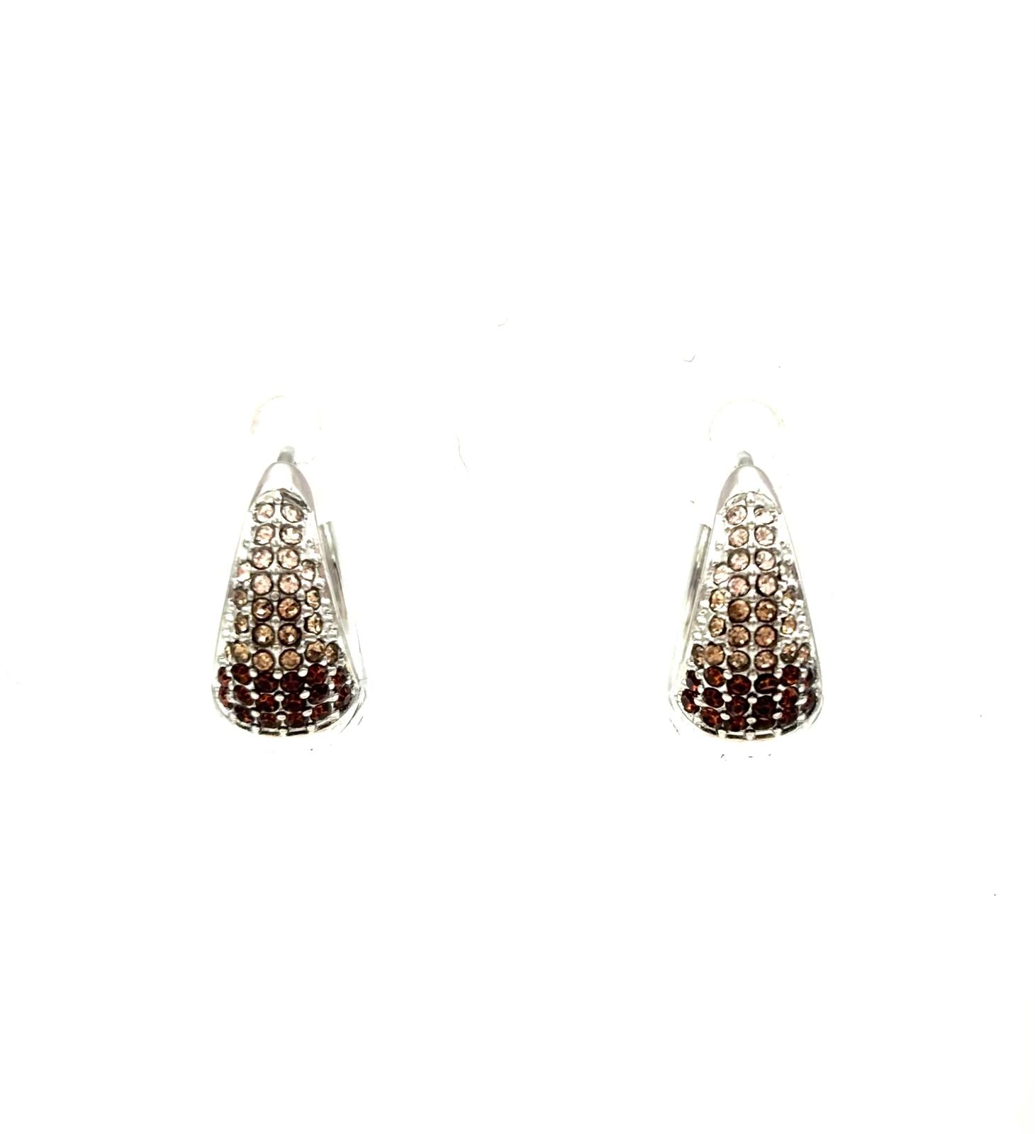 marrone/silver