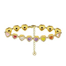 BRACCIALE LOVELY HEARTS MULTICOLOR