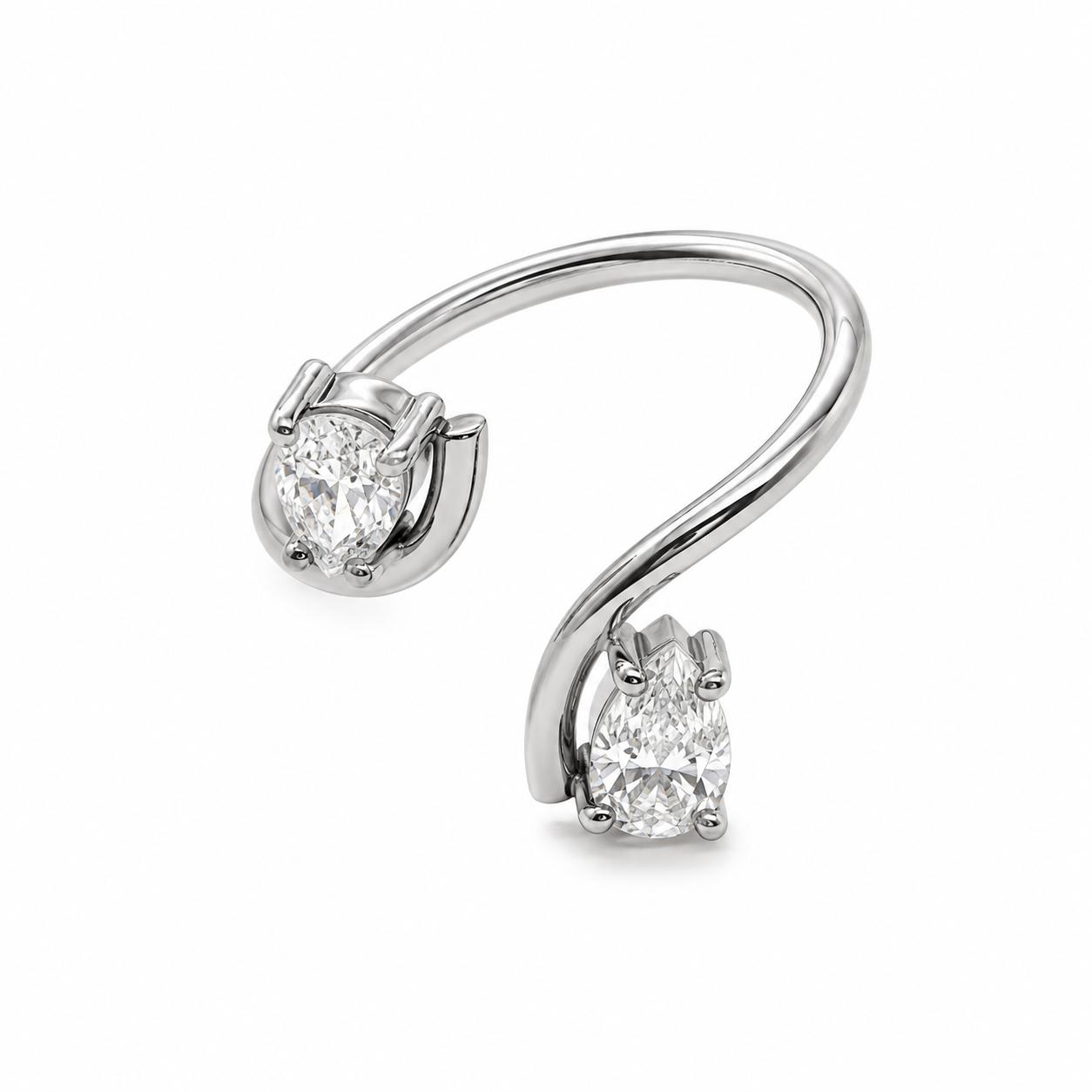 ANELLO DOPPIA GOCCIA COLOR