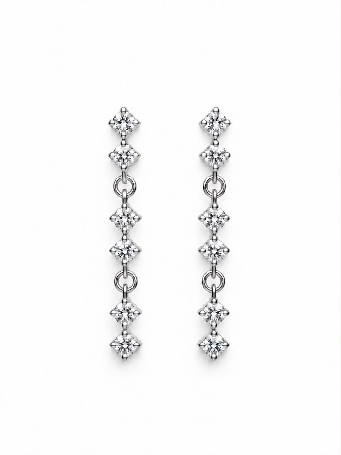 ORECCHINI CRYSTAL LINE