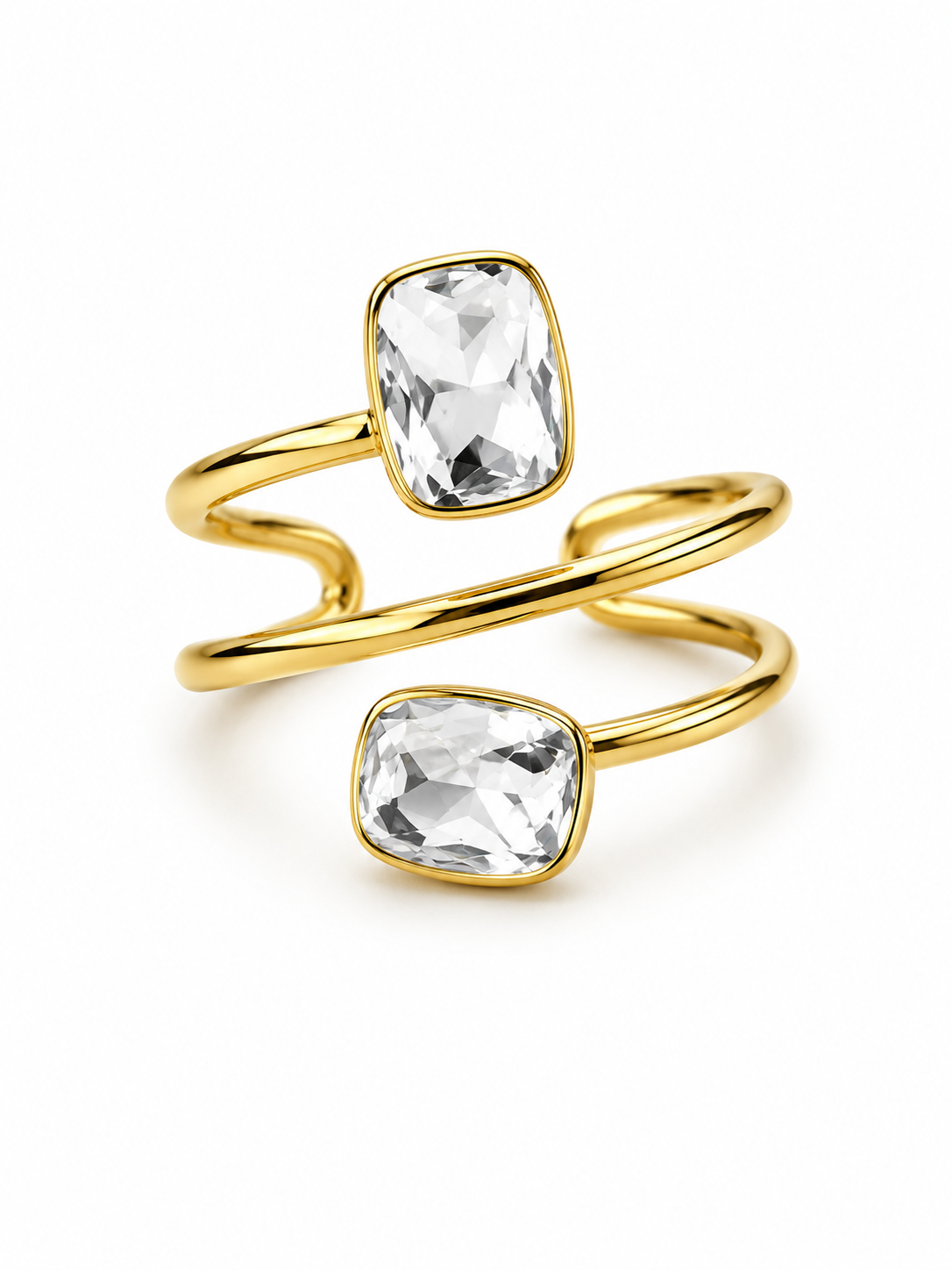 ANELLO CRISTAL DUO