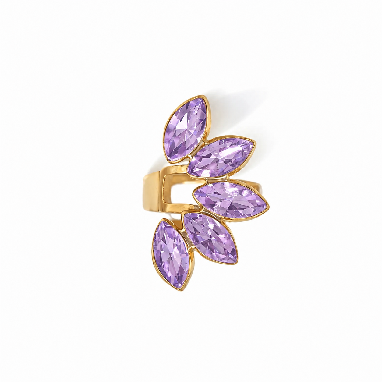 Lilla/gold