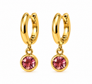 ORECCHINI MINI HOOPS CRYSTAL