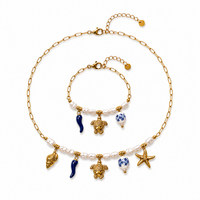 SET COLLANA E BRACCIALE POSITANO