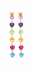 ORECCHINI CRYSTAL LOVE