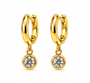 ORECCHINI MINI HOOPS CRYSTAL