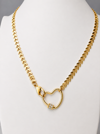 COLLANA CUORE PREZIOSO