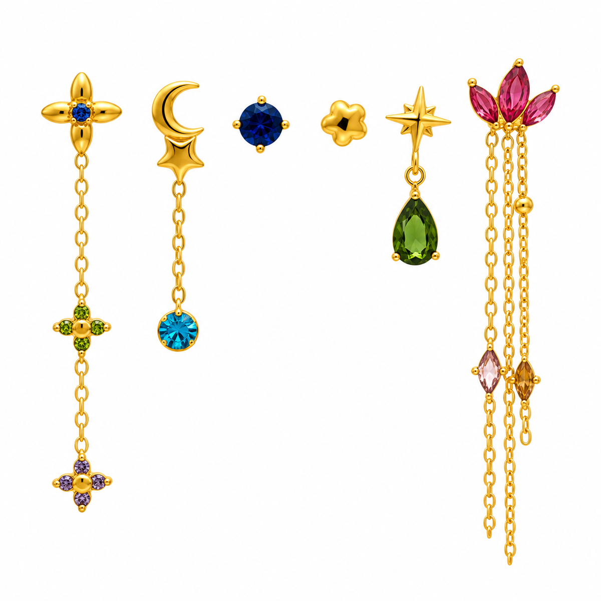 SET ORECCHINI SAILOR