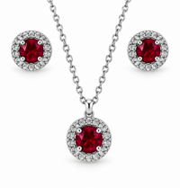 SET COLLANA E ORECCHINI ROYALE