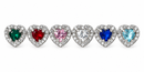 SET ORECCHINI CUORE LUX