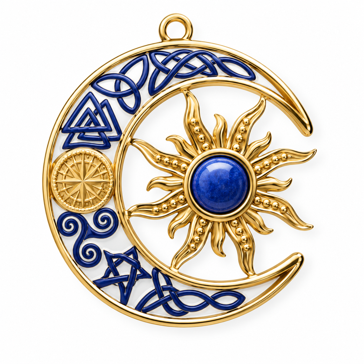 CHARM SOLE E LUNA 5CM