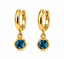 ORECCHINI MINI HOOPS CRYSTAL