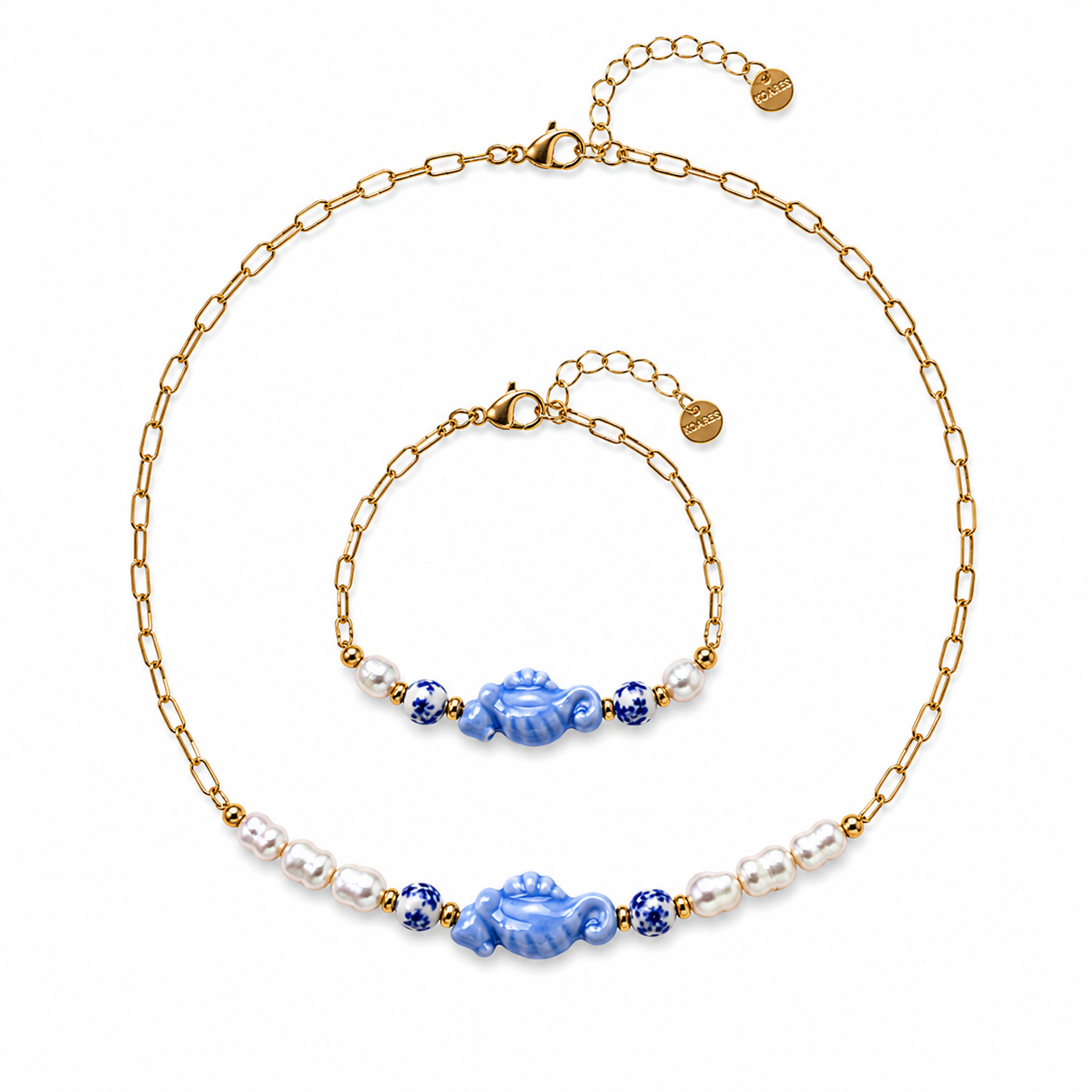 SET COLLANA E BRACCIALE POSITANO