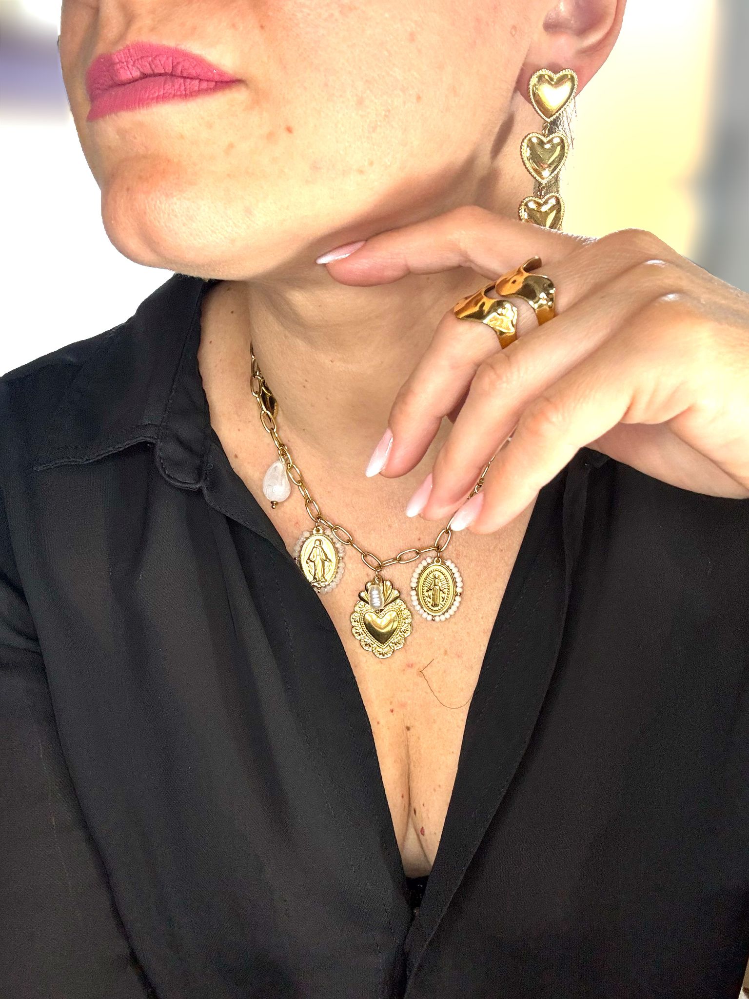 COLLANA CUORE SACRO