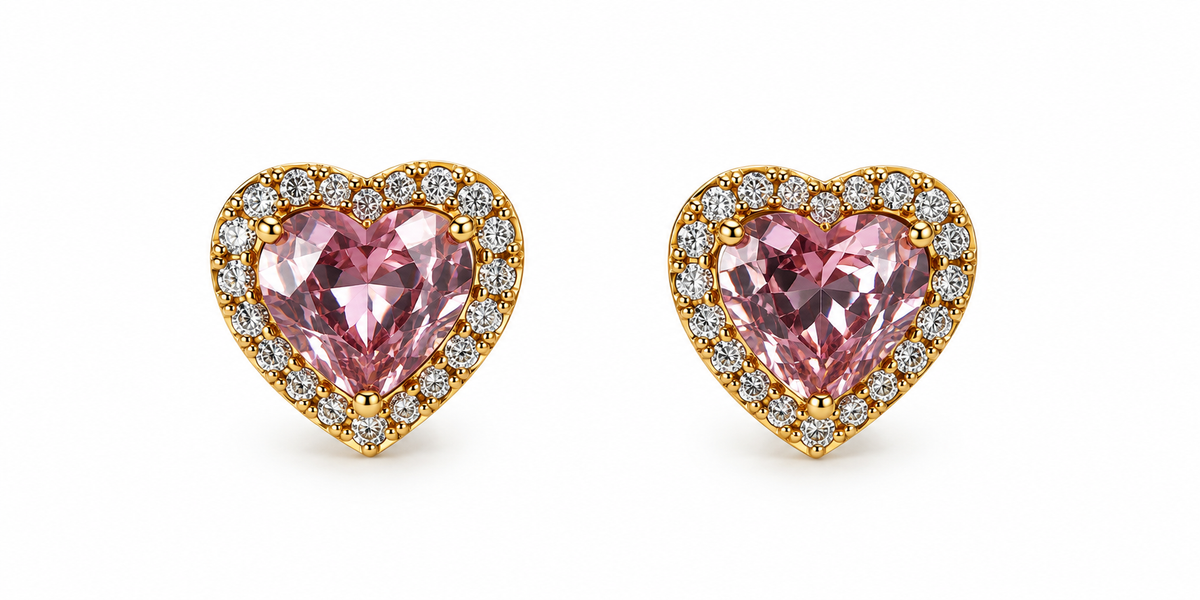 ORECCHINI LOVELY ONE HEARTS