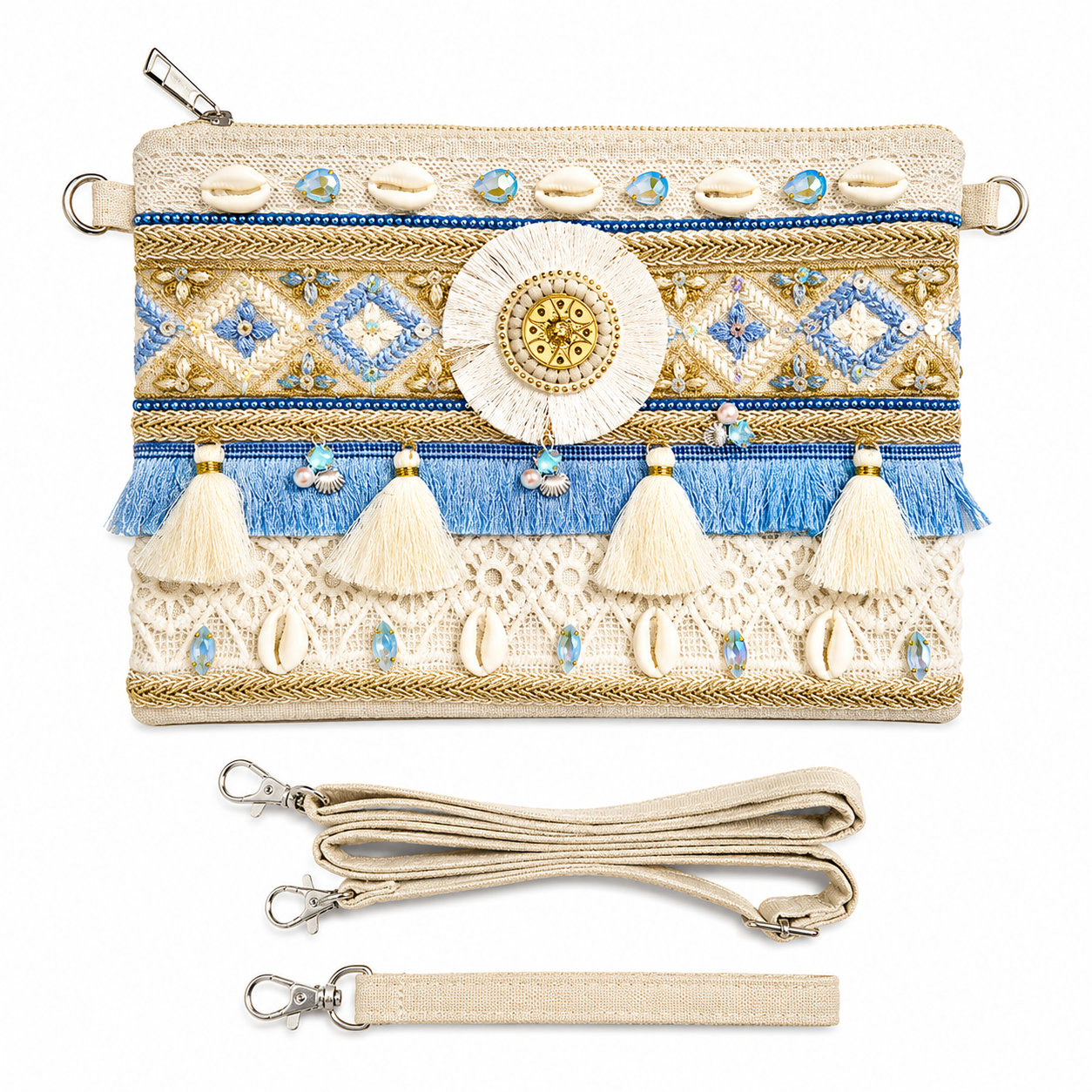POCHETTE AMALì AZZURRA
