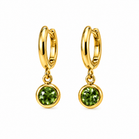 ORECCHINI MINI HOOPS CRYSTAL