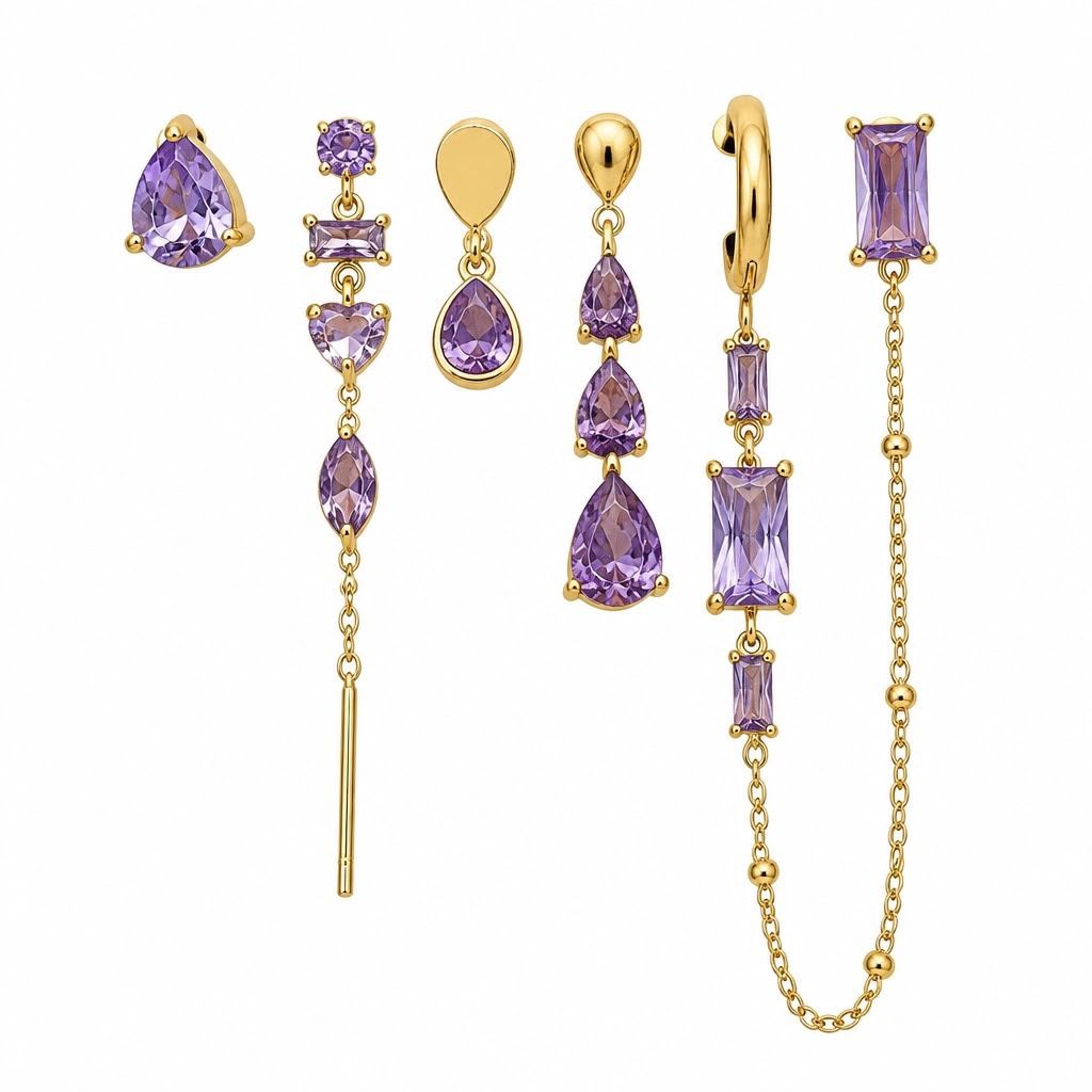 SET ORECCHINI LUMIERE