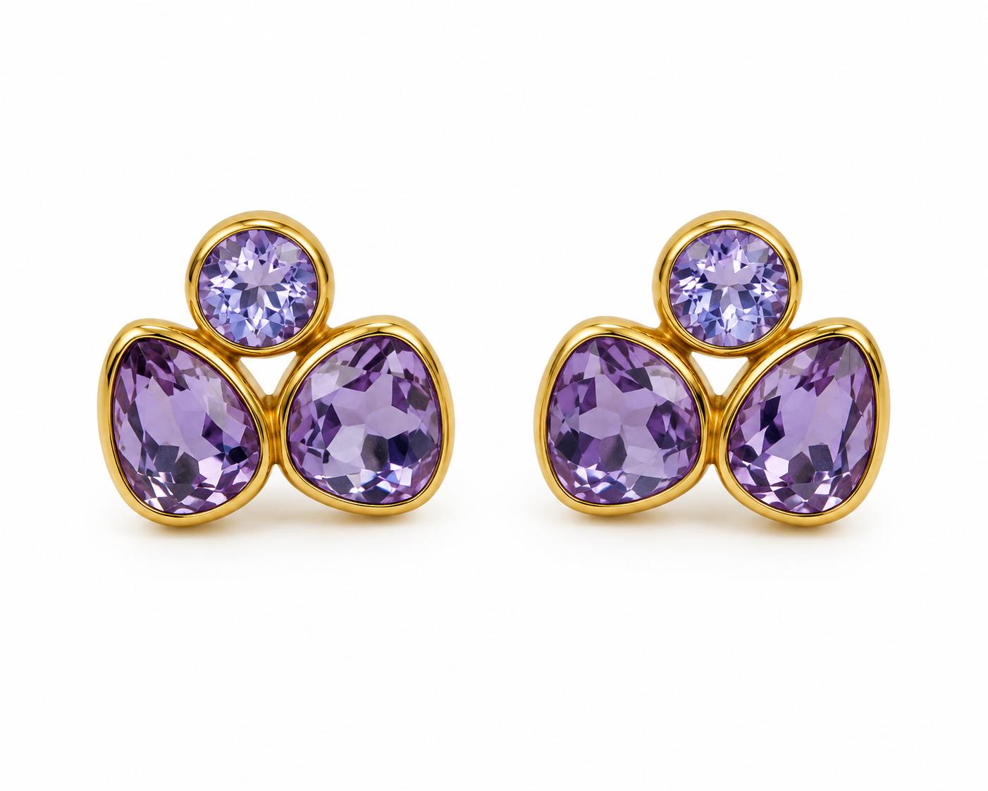 Lilla/gold