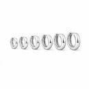 SET ORECCHINI HOOPS MINIMAL