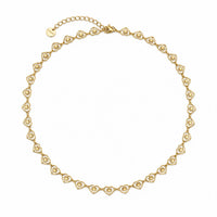 COLLANA CUORE STELLATO