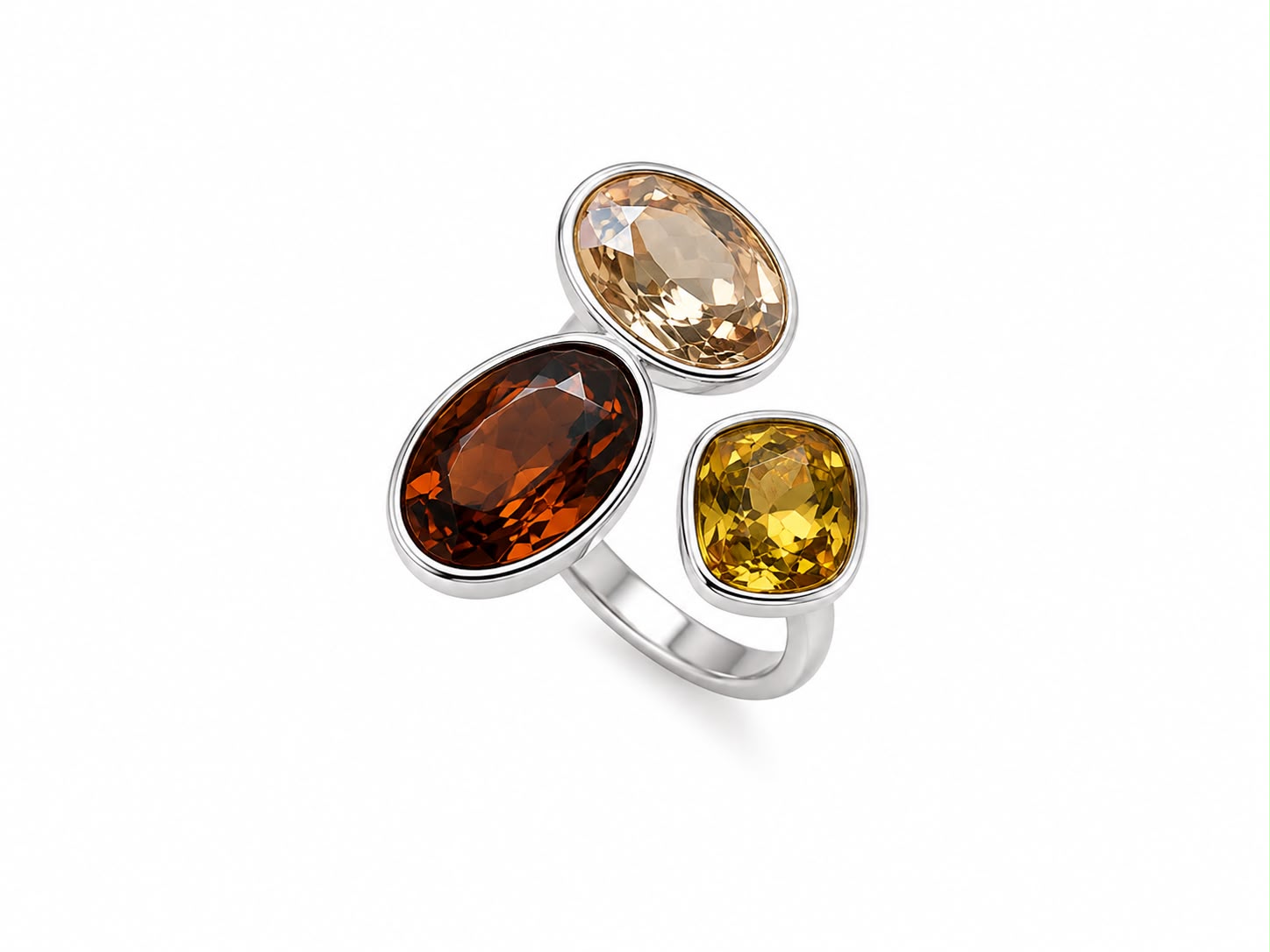 ANELLO TRILOGIA DI LUCE